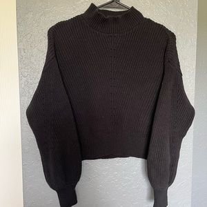 Forever 21 cropped turtle neck sweater